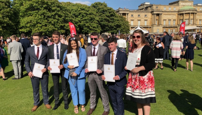 DofE Gold Awards Ceremony at Buckingham Palace