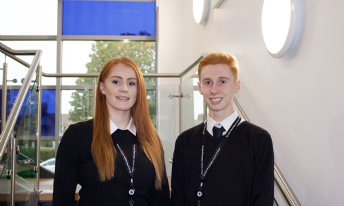 Newly Appointed Head Boy and Head Girl