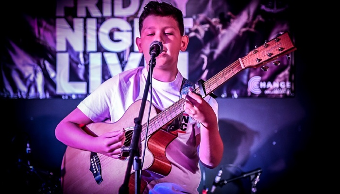 Local secondary schools come together for a night of live music